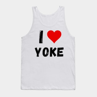 I love Yoke - I heart Yoke Tank Top